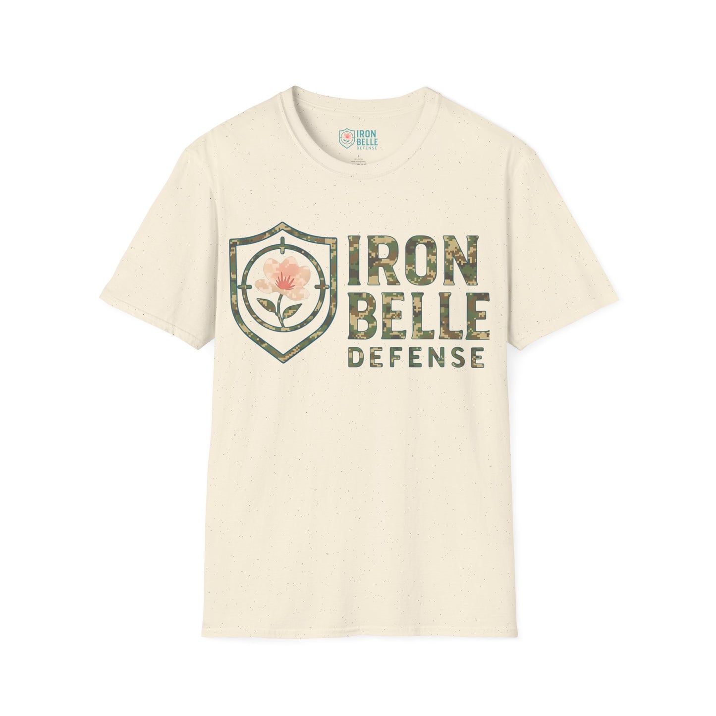 Camo Iron Belle Defense Crest Tee