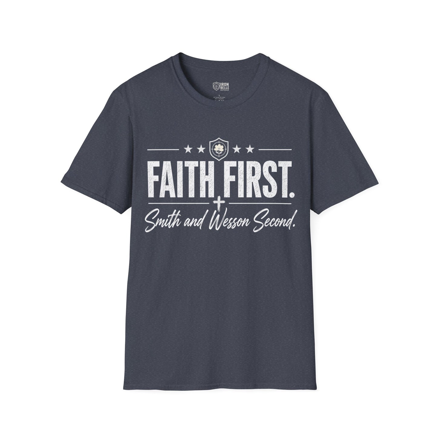 Faith First Smith and Wesson Second Tee