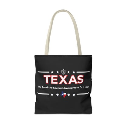 Texas:We Read the 2nd Amendment Out Loud Tote Bag