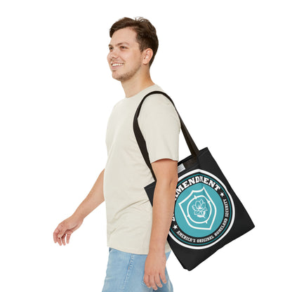 2nd Amendment Shield Tote Bag — America’s Original Homeland Security Cotton Tote