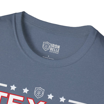 Texas: We Read the Second Amendment Out Loud Unisex Softstyle T-Shirt