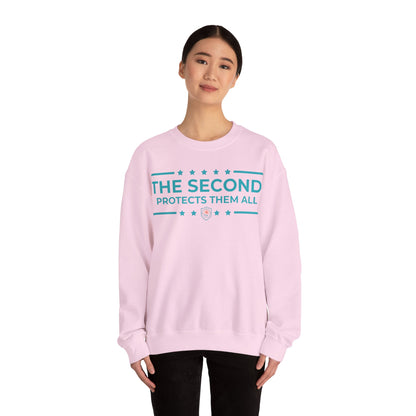 The Second: Protects Them All Iron Belle Defense Unisex Crewneck Sweatshirt