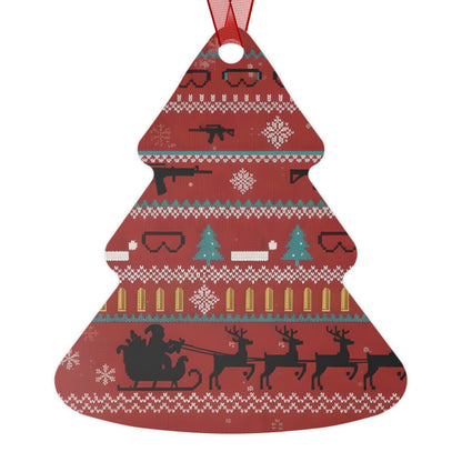 Iron Belle Defense Metal Ornament