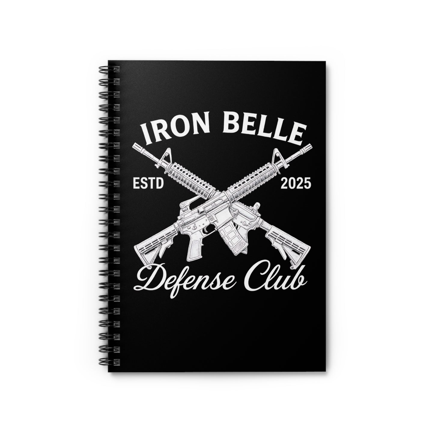 Crest Iron Belle Defense Spiral Notebook