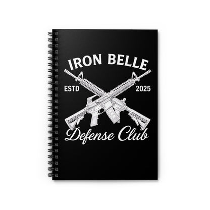 Crest Iron Belle Defense Spiral Notebook