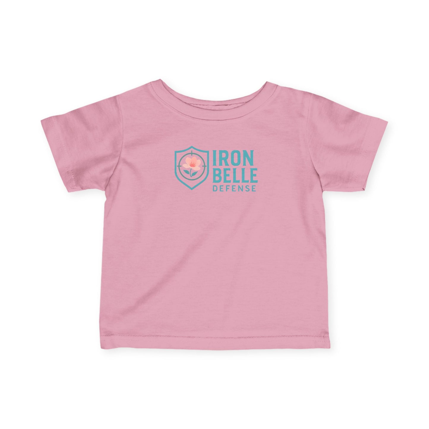 Infant Turquoise Iron Belle Defense Tee