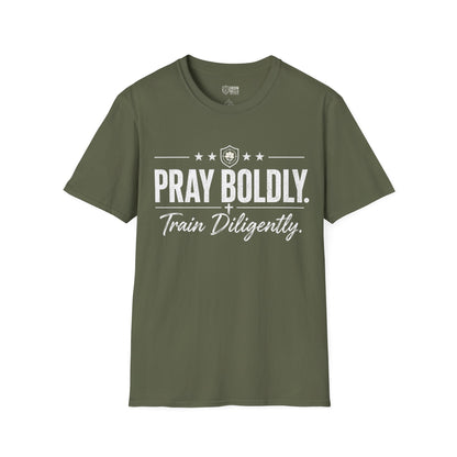Pray Boldly Train Diligently Tee