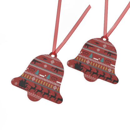 Iron Belle Defense Metal Ornament