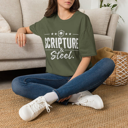 Scripture & Steel Tee