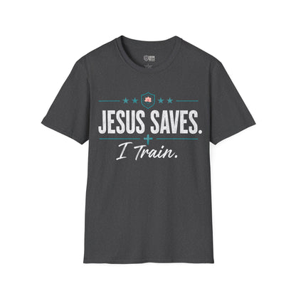 Jesus Saves I Train Tee