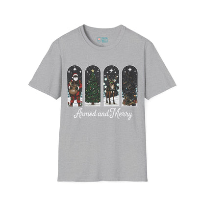 Armed and Merry Tee