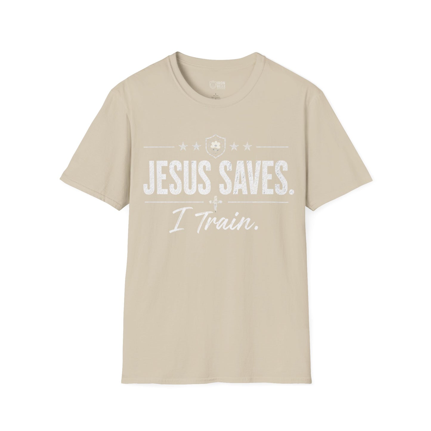 Jesus Saves I Train Tee