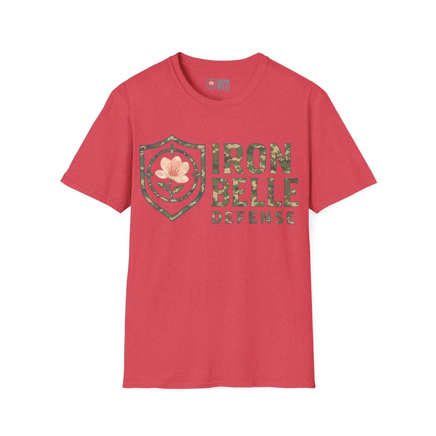 Camo Iron Belle Defense Crest Tee