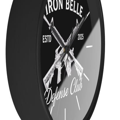 Iron Belle Defense Club Wall Clock