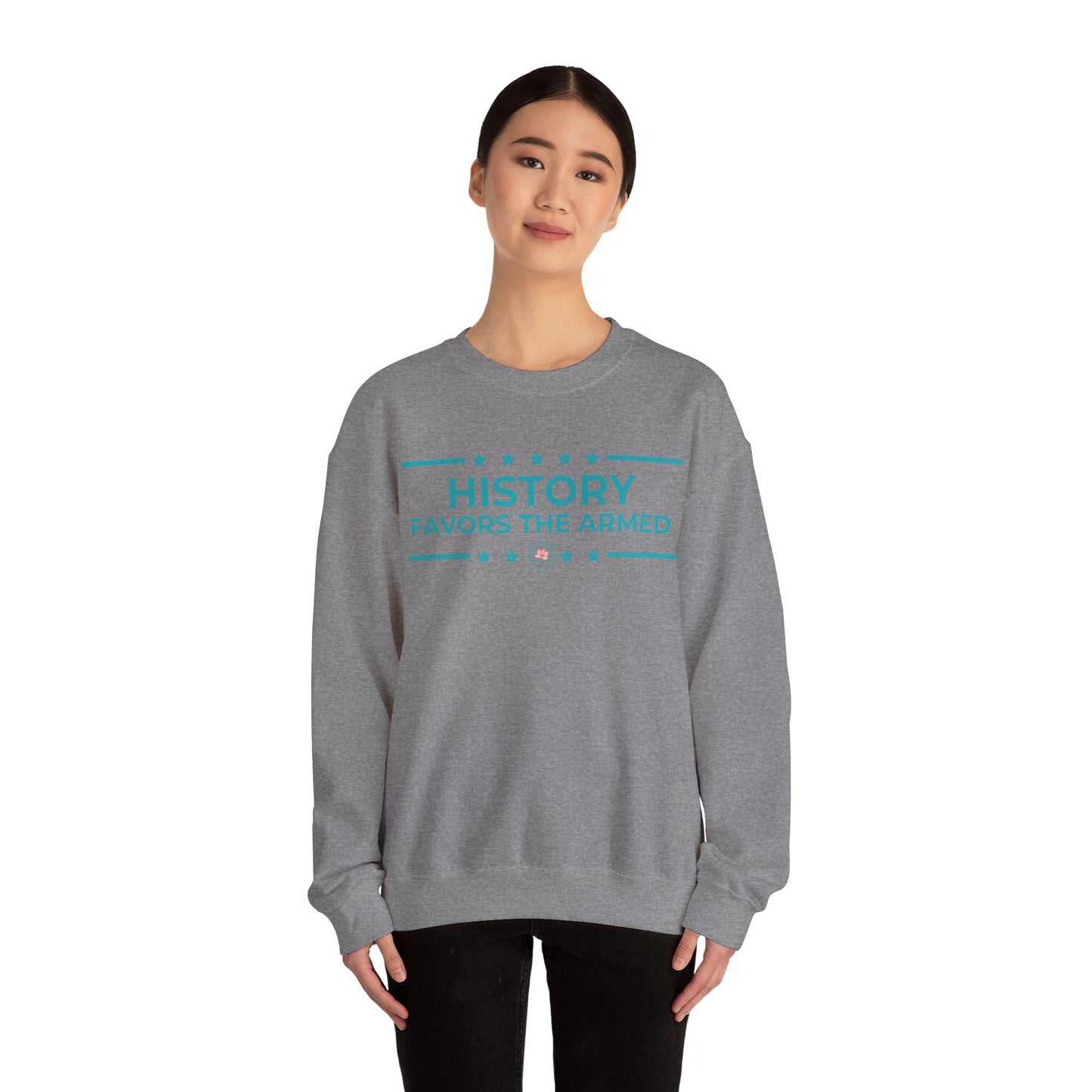 History Favors the Armed Iron Belle Defense Unisex Crewneck Sweatshirt