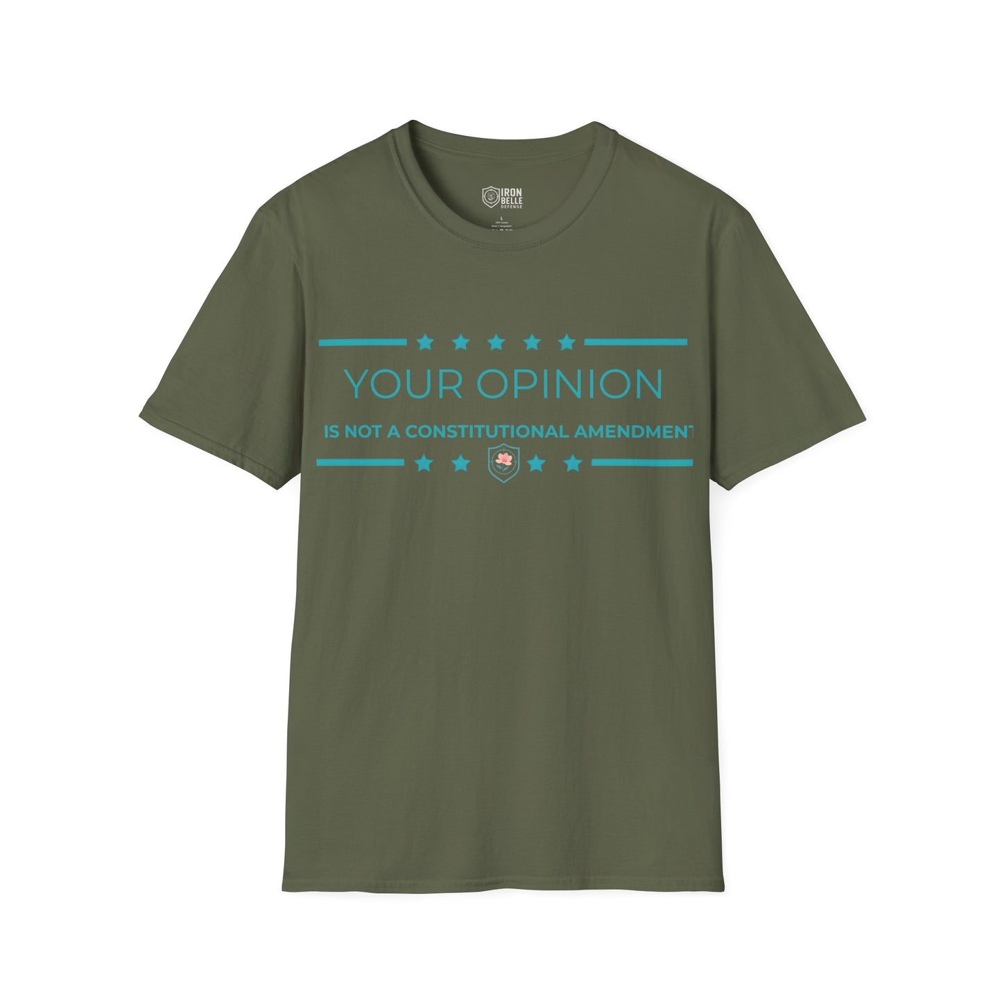 Your Opinion is Not a Constitutional Amendment Unisex Softstyle T-Shirt