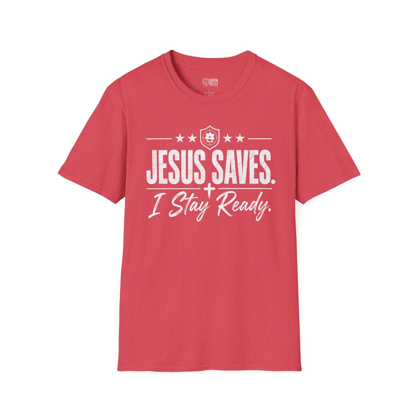 Jesus Saves I Stay Ready Tee