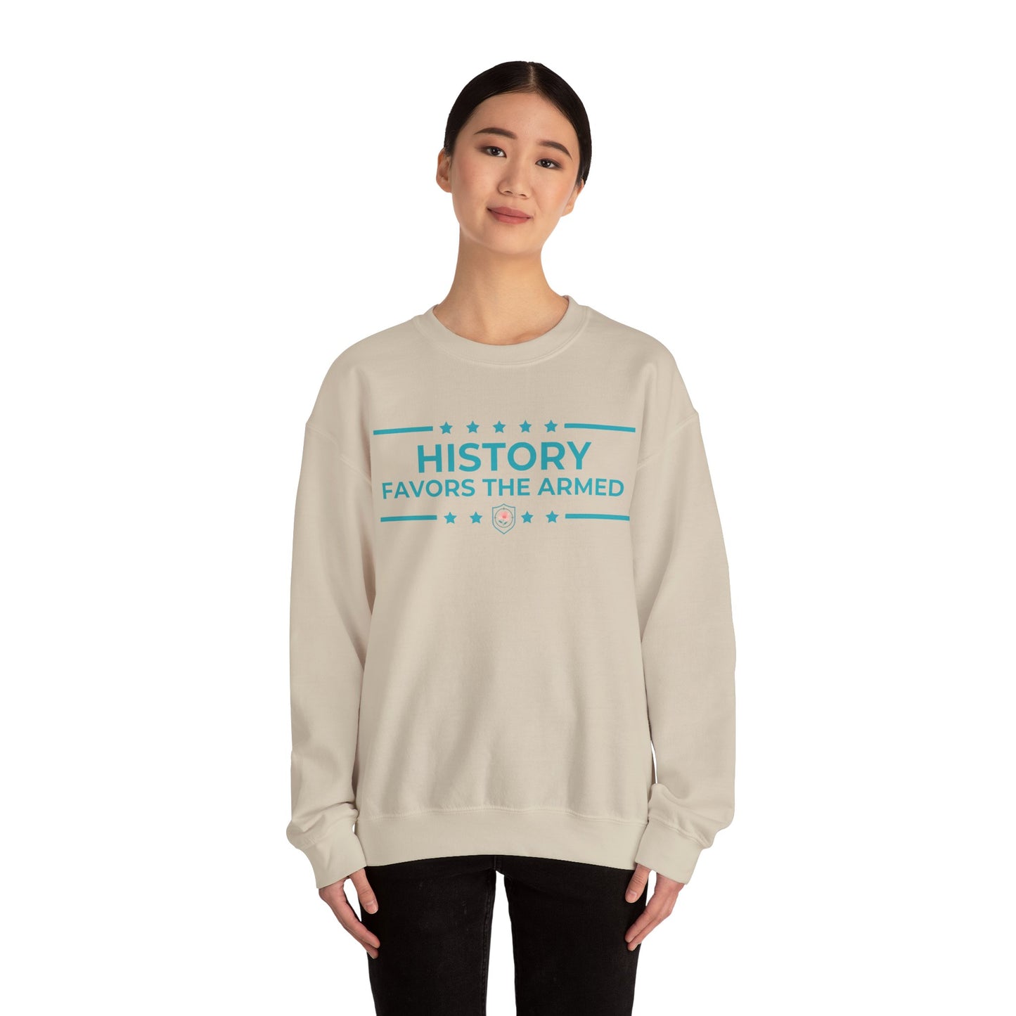 History Favors the Armed Iron Belle Defense Unisex Crewneck Sweatshirt