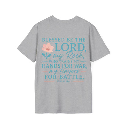 Blessed Be the Lord My Rock Iron Belle Defense Tee