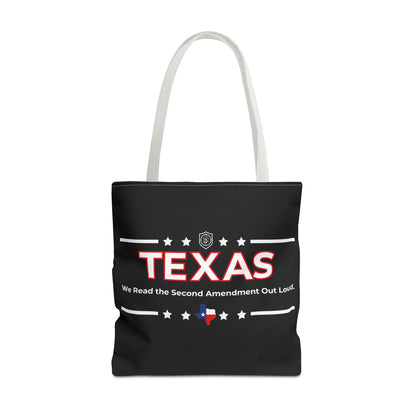 Texas:We Read the 2nd Amendment Out Loud Tote Bag
