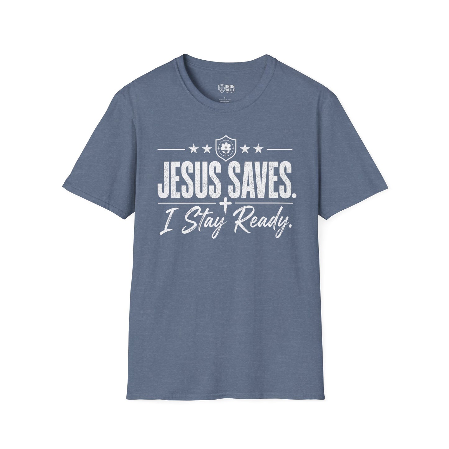 Jesus Saves I Stay Ready Tee