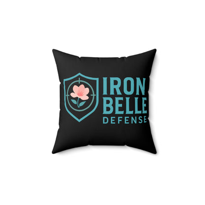 Iron Belle Defense Spun Polyester Square Pillow