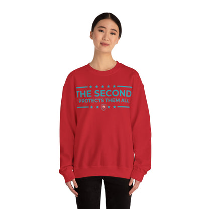 The Second: Protects Them All Iron Belle Defense Unisex Crewneck Sweatshirt