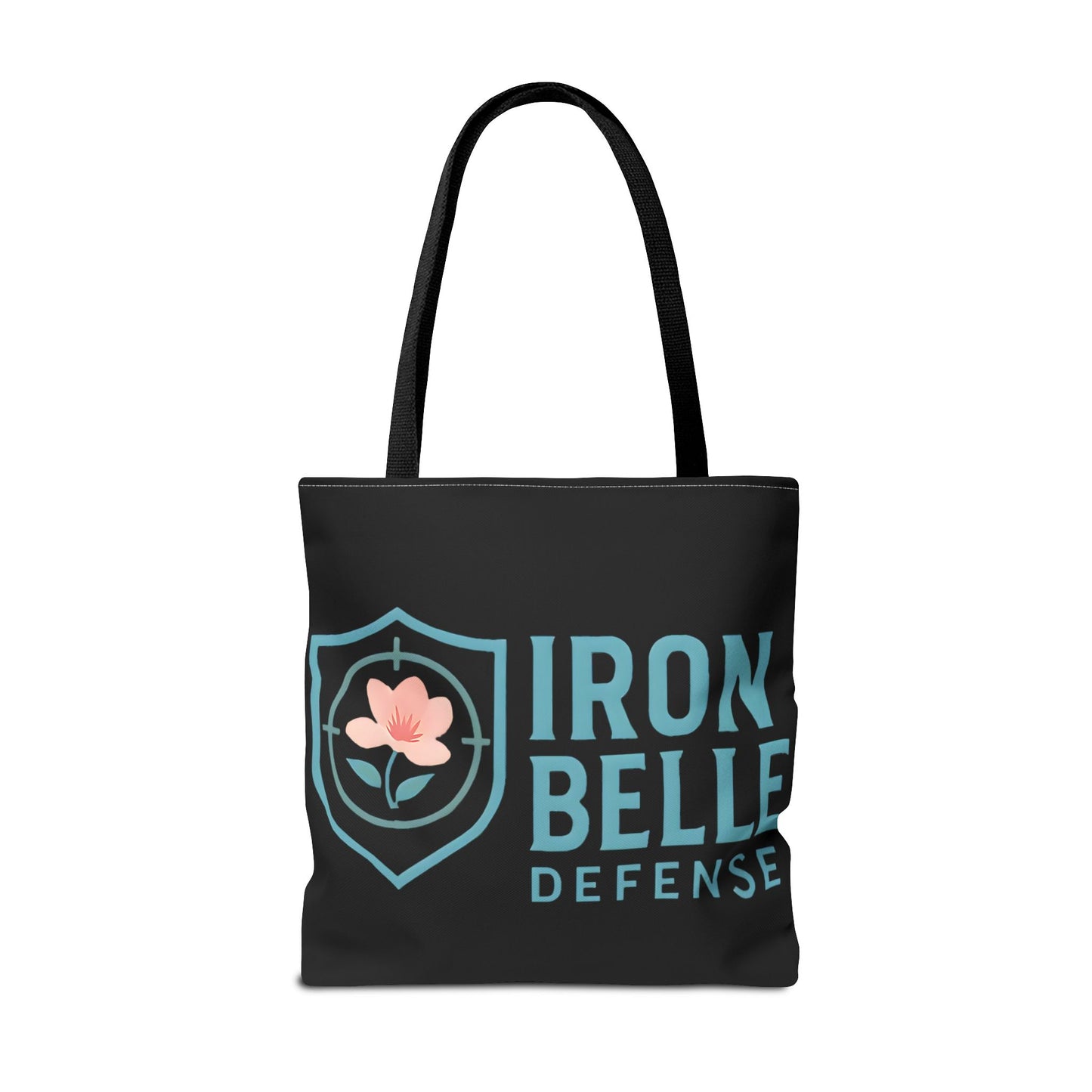Turquoise Iron Belle Defense Tote Bag