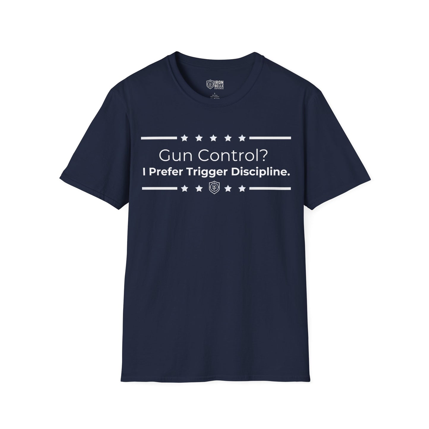 Gun Control? Unisex Softstyle T-Shirt