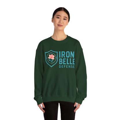 Turquoise Iron Belle Defense Unisex Crewneck Sweatshirt