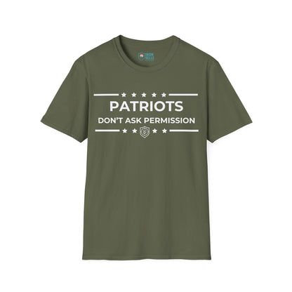Patriots Don’t Ask Permission Iron Belle Defense Tee