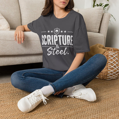 Scripture & Steel Tee