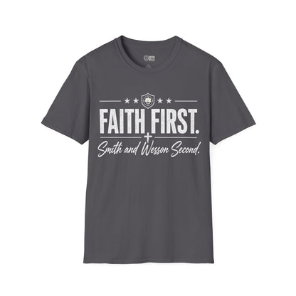 Faith First Smith and Wesson Second Tee