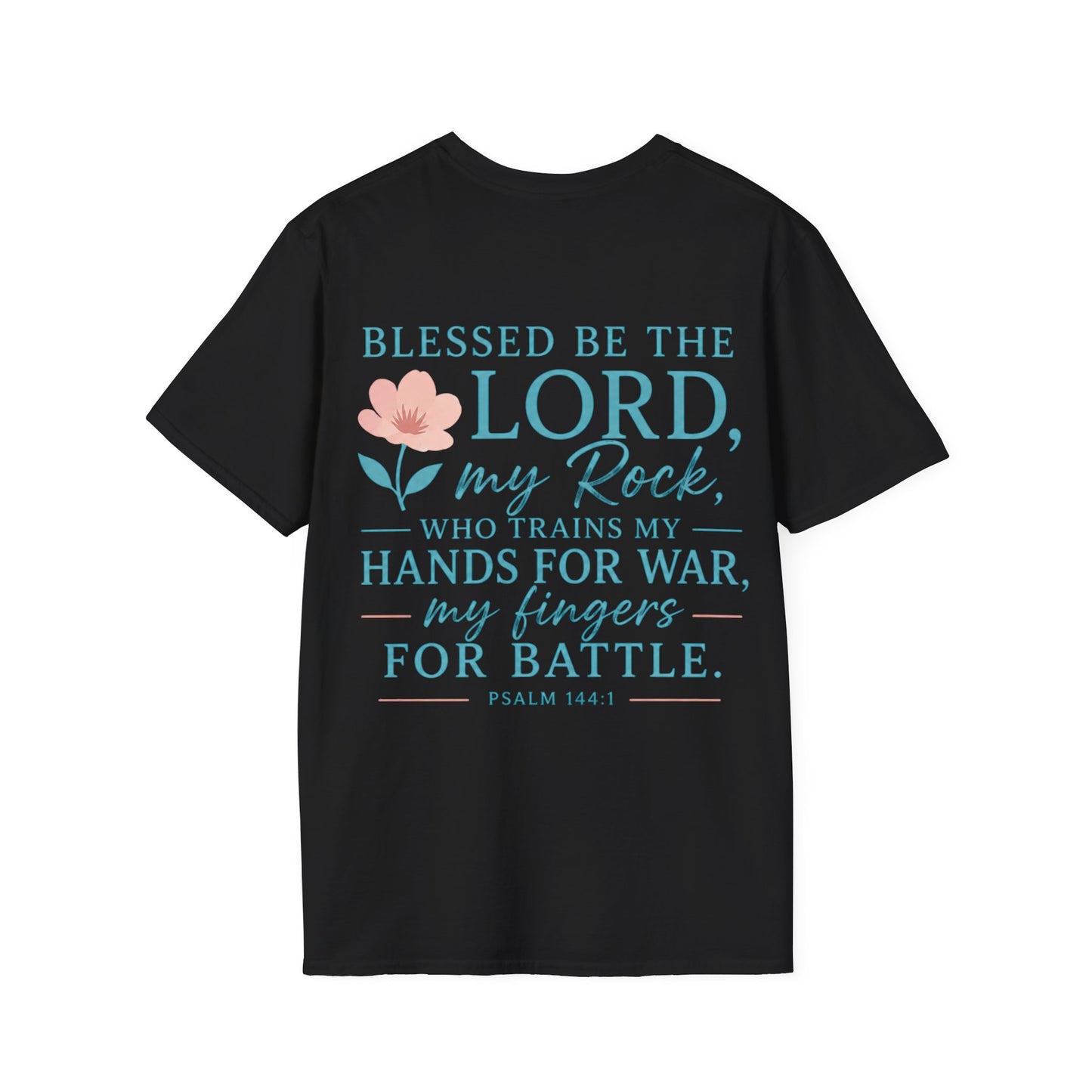 Blessed Be the Lord My Rock Iron Belle Defense Tee