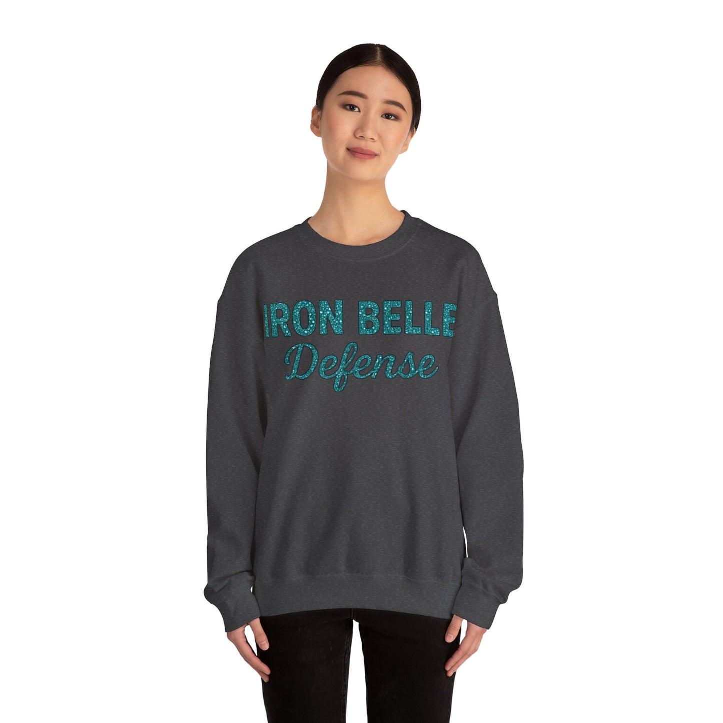 Iron Belle Defense Sparkle Crewneck Sweatshirt