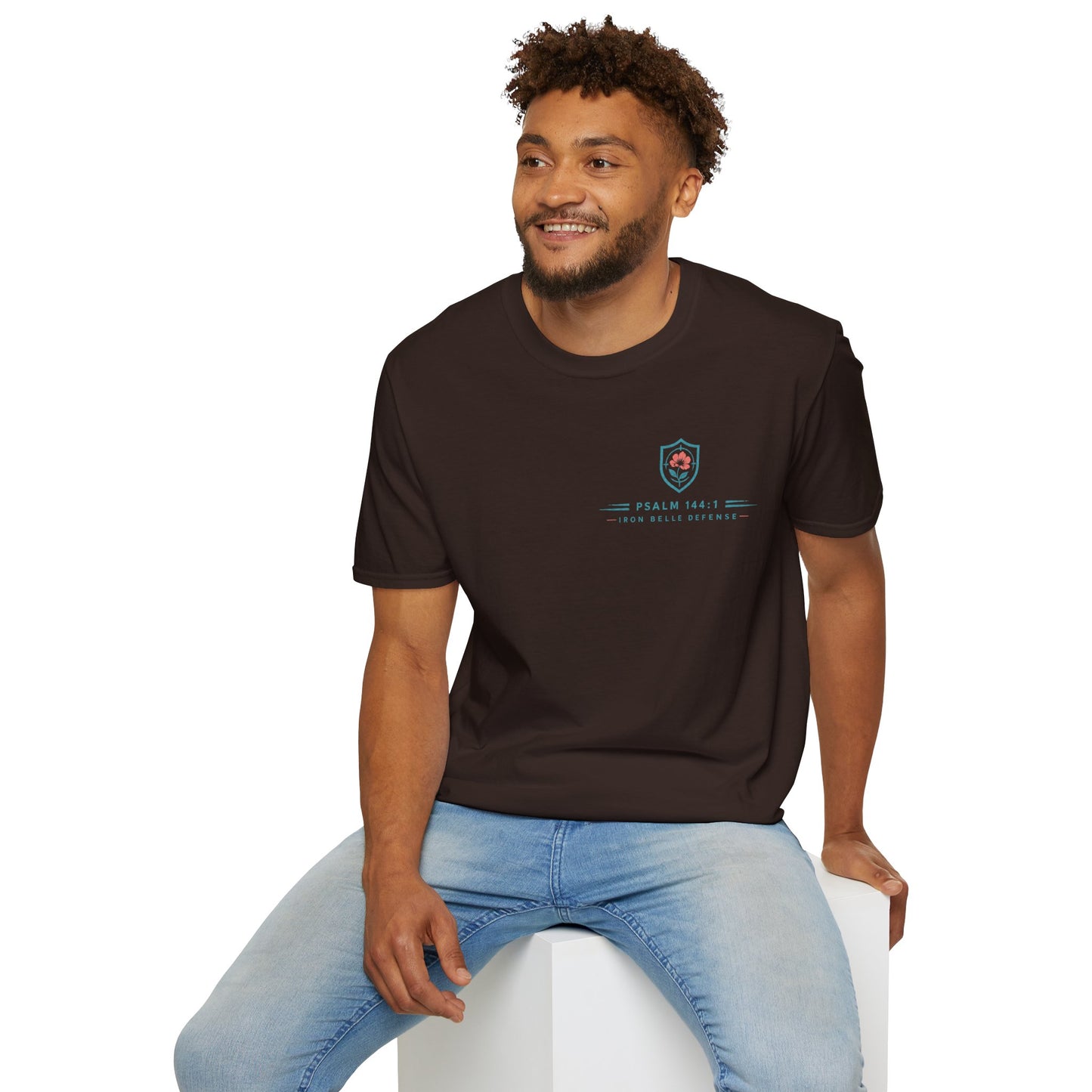 Blessed Be the Lord My Rock Iron Belle Defense Tee
