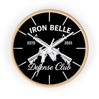 Iron Belle Defense Club Wall Clock
