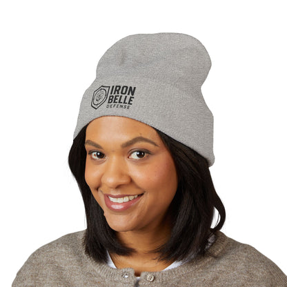 Embroidered Iron Belle Defense Cuffed Beanie