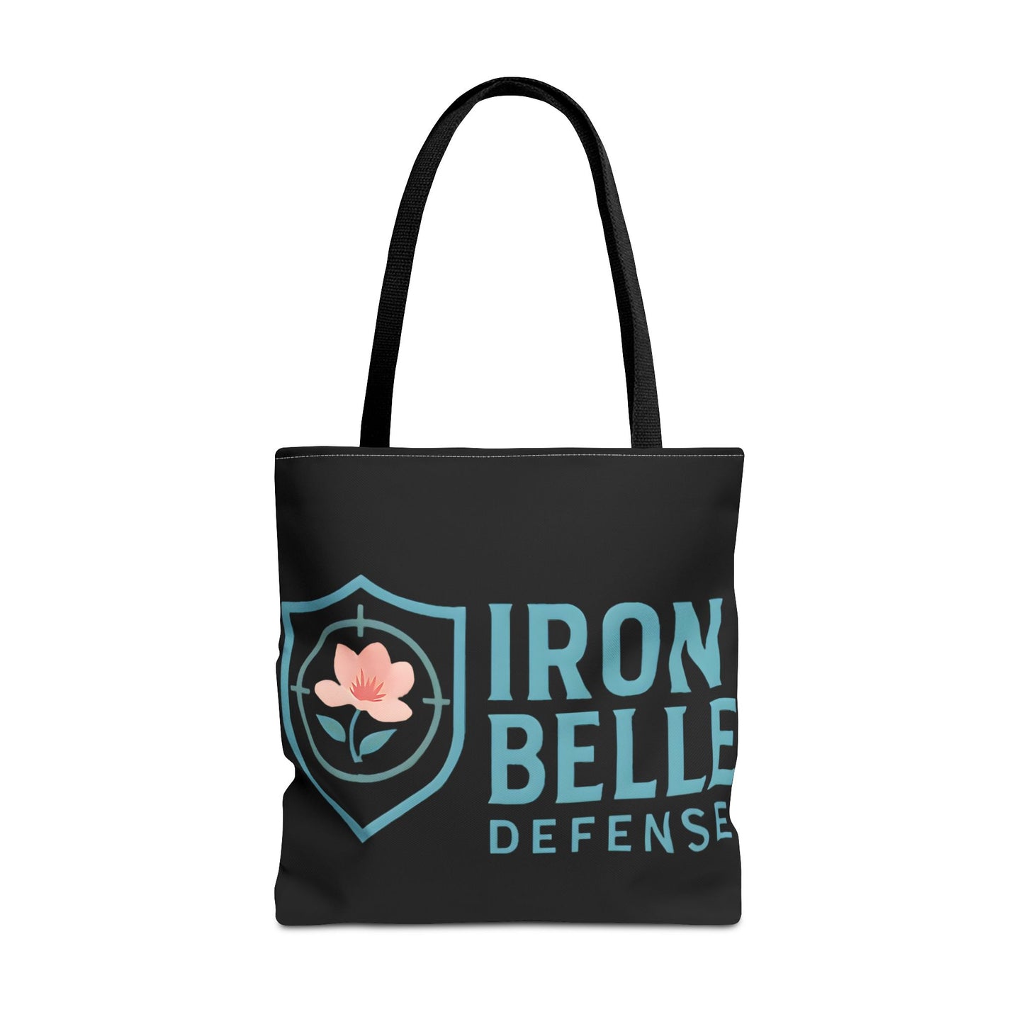 Turquoise Iron Belle Defense Tote Bag