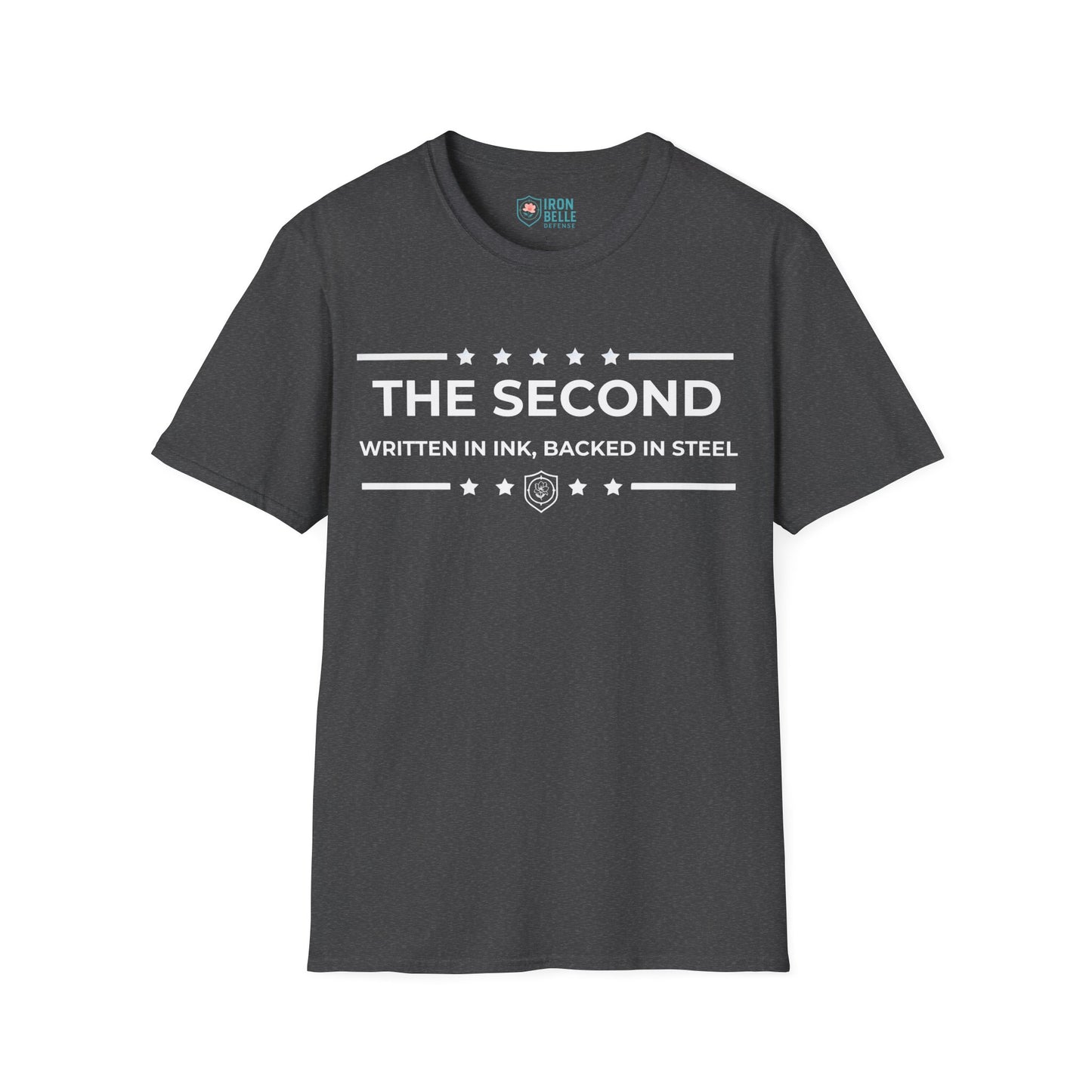The Second: Written in Ink, Backed in Steel Iron Belle Defense Tee