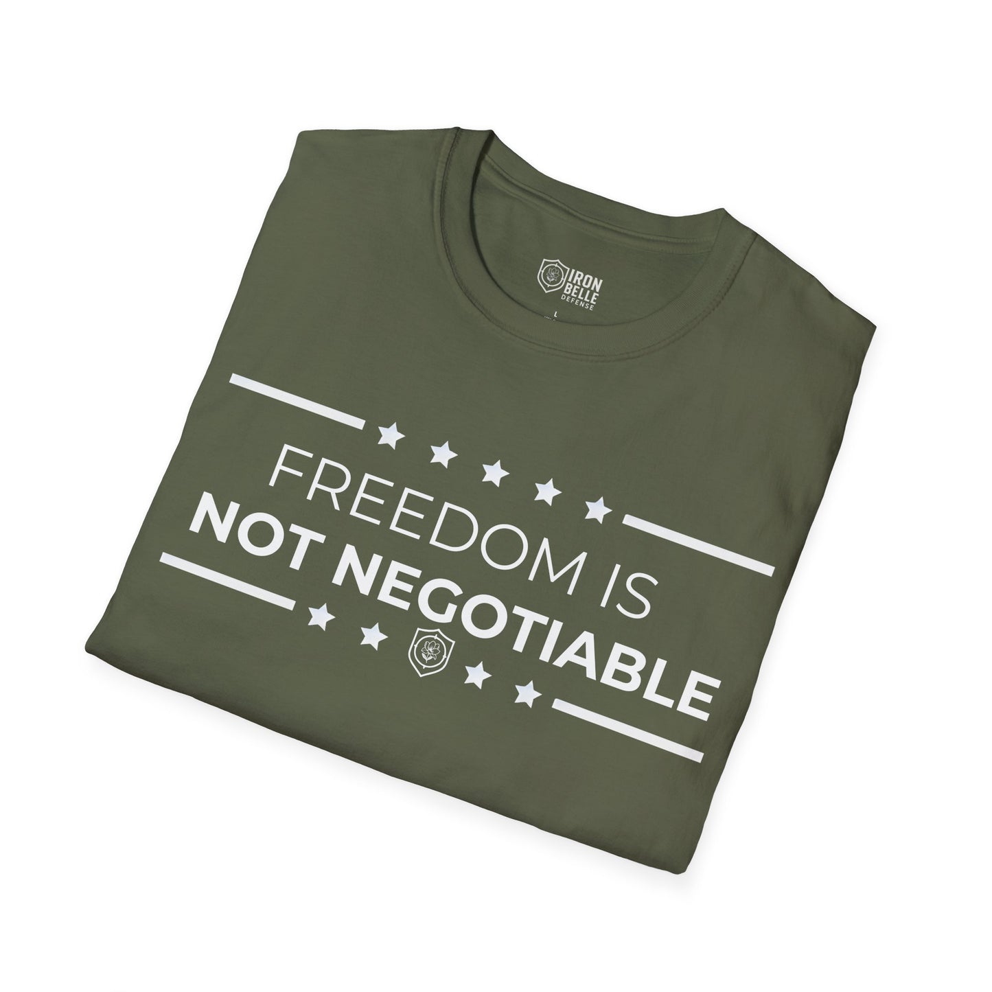 Freedom is Not Negotiable Unisex Softstyle T-Shirt