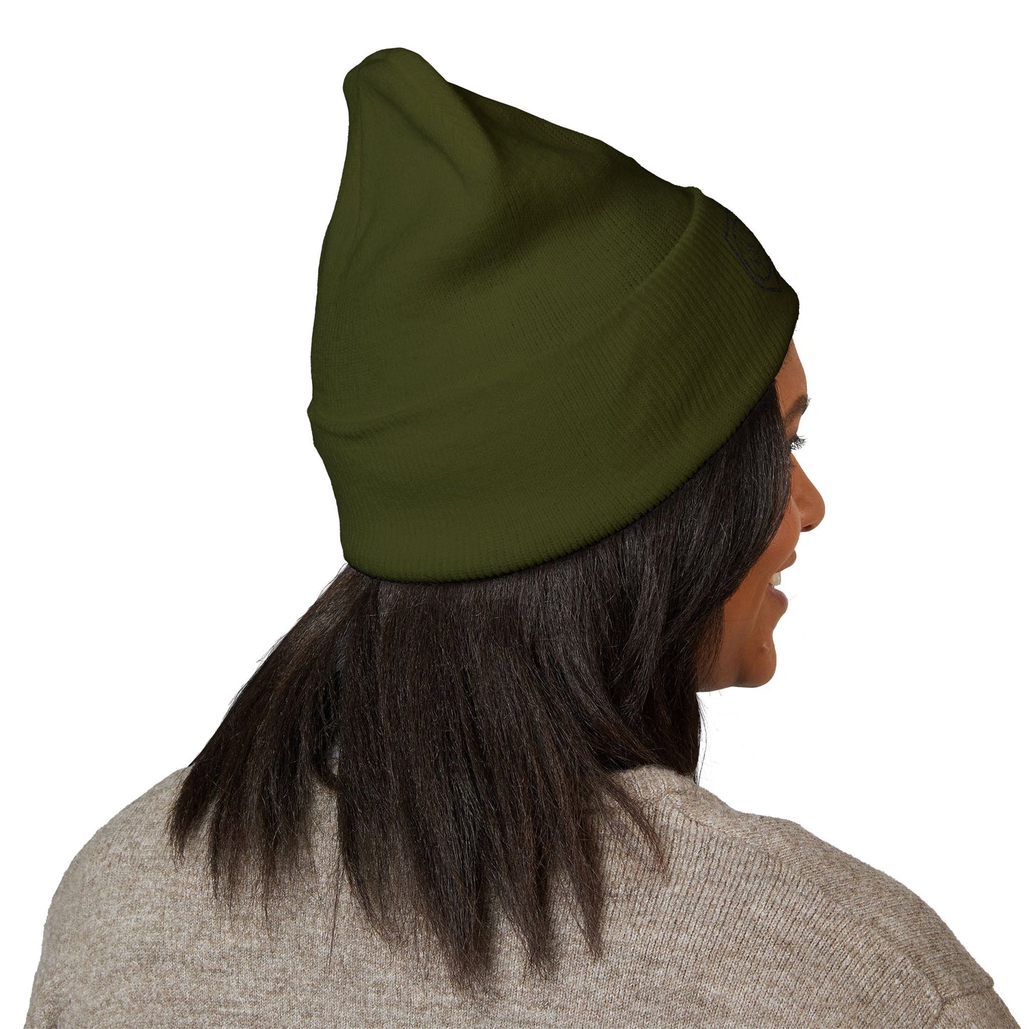 Embroidered Iron Belle Defense Cuffed Beanie