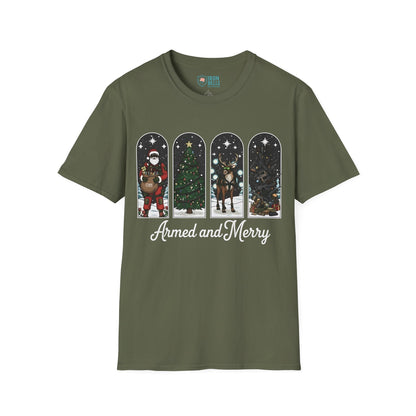 Armed and Merry Tee by Iron Belle Defense
