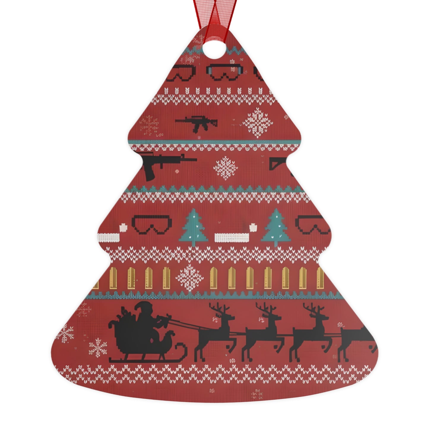 Iron Belle Defense Metal Ornament