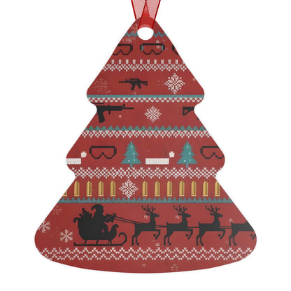 Iron Belle Defense Metal Ornament