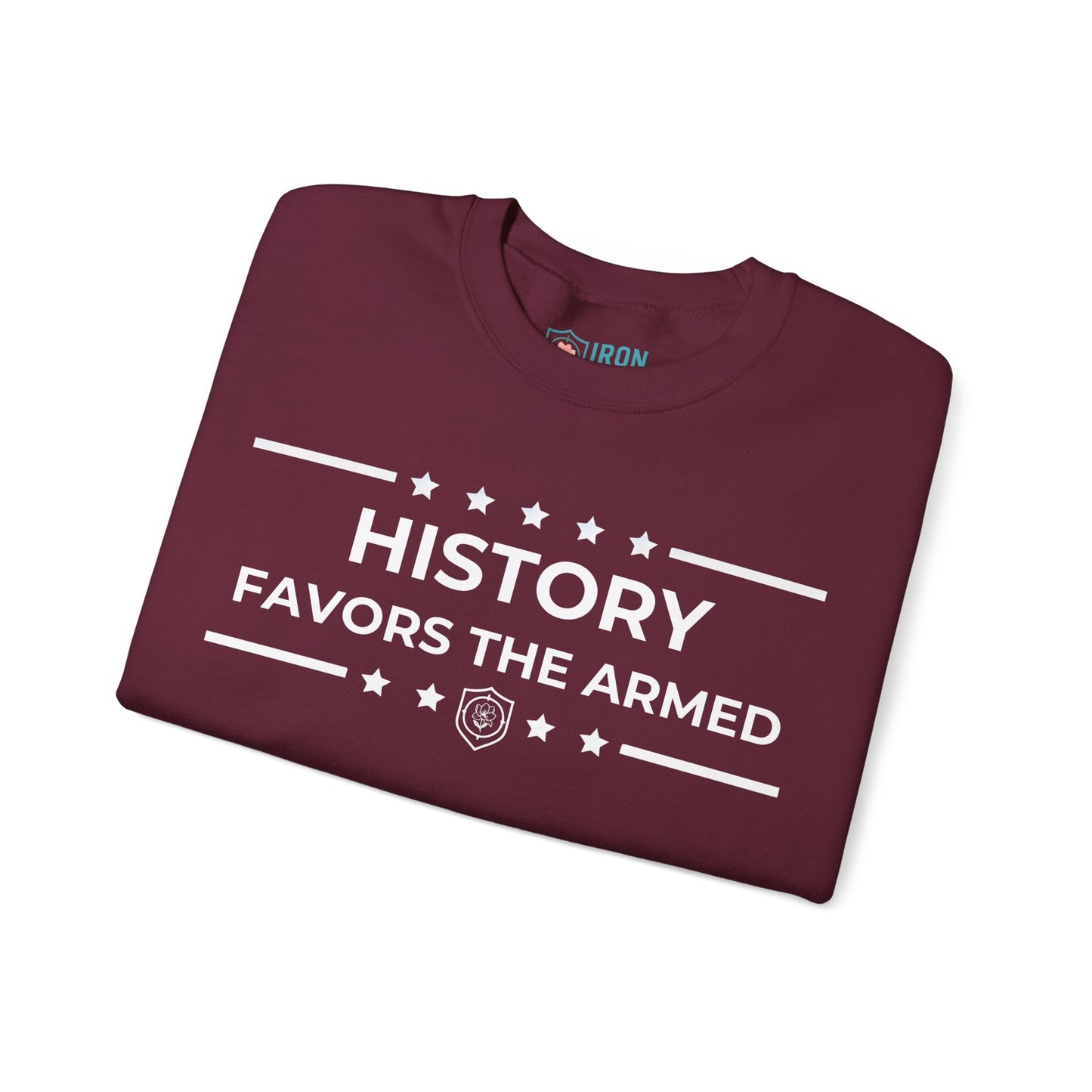 History Favors the Armed Iron Belle Defense Unisex Crewneck Sweatshirt