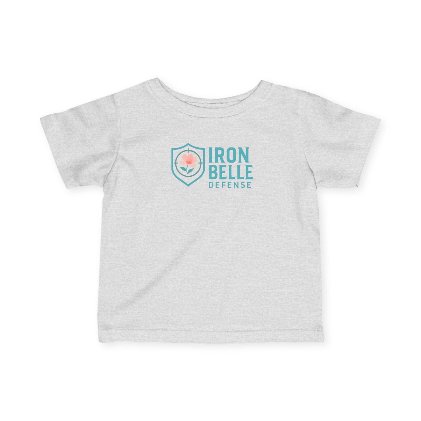 Infant Turquoise Iron Belle Defense Tee