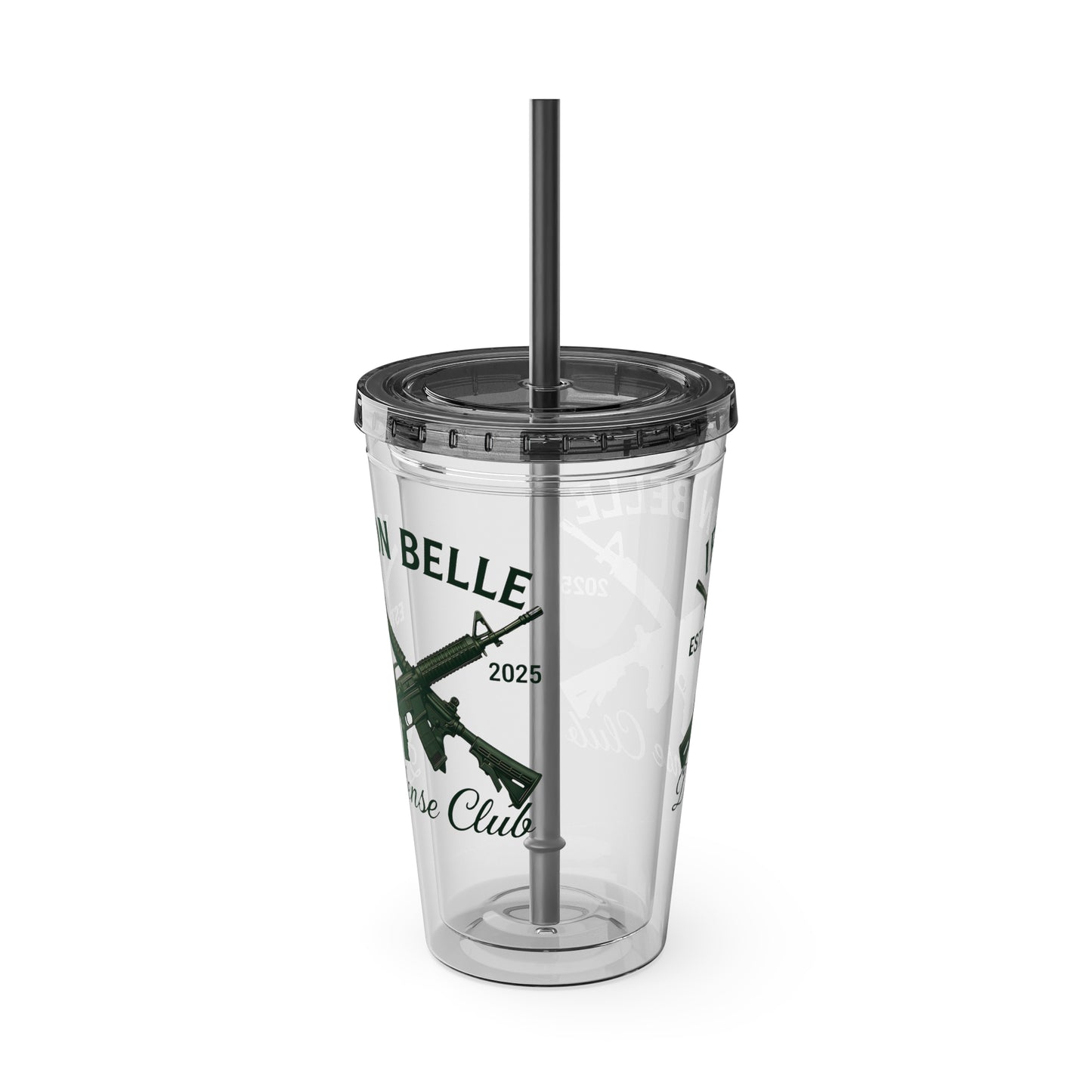 Iron Belle Defense Black Crest Tumbler – 16oz