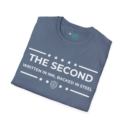 The Second: Written in Ink, Backed in Steel Iron Belle Defense Tee