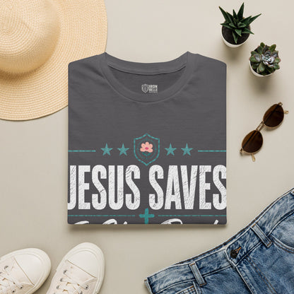 Jesus Saves I Stay Ready Tee